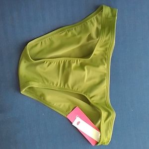 Olive green hipster bikini bottom